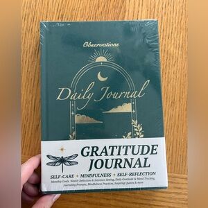 5x Amazon Green and Gold Daily Journal(le prix est pour 5 livres)